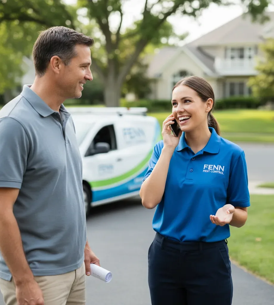Fenn Pest Control customer support in Barrington